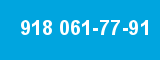 918 061-77-91